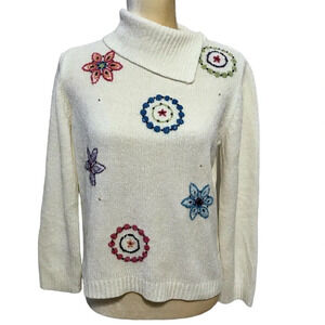 Alfred Dunner Turtleneck Sweater for Women SP